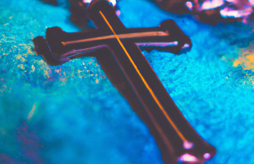 black cross necklace meaning